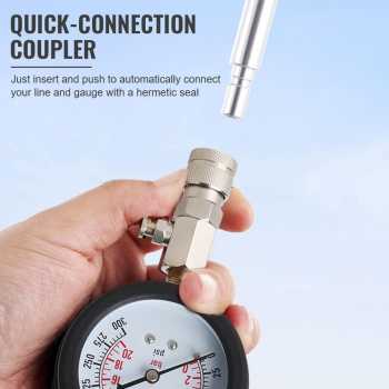 Gambar produk BOOMSTART Alat Tes Kompresi Mesin Diesel Cylinder Compression Tester - BM-20