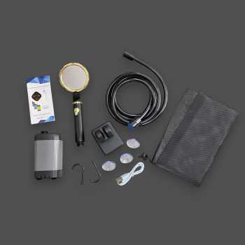 Gambar produk LIXADA Shower Portable Outdoor Camping Travel Digital Display 6000mAh - LD-60