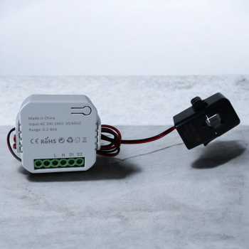 Gambar produk Tuya Smart Energy Meter 80A WiFi with Current Transformer Clamp kWh - ST-1168