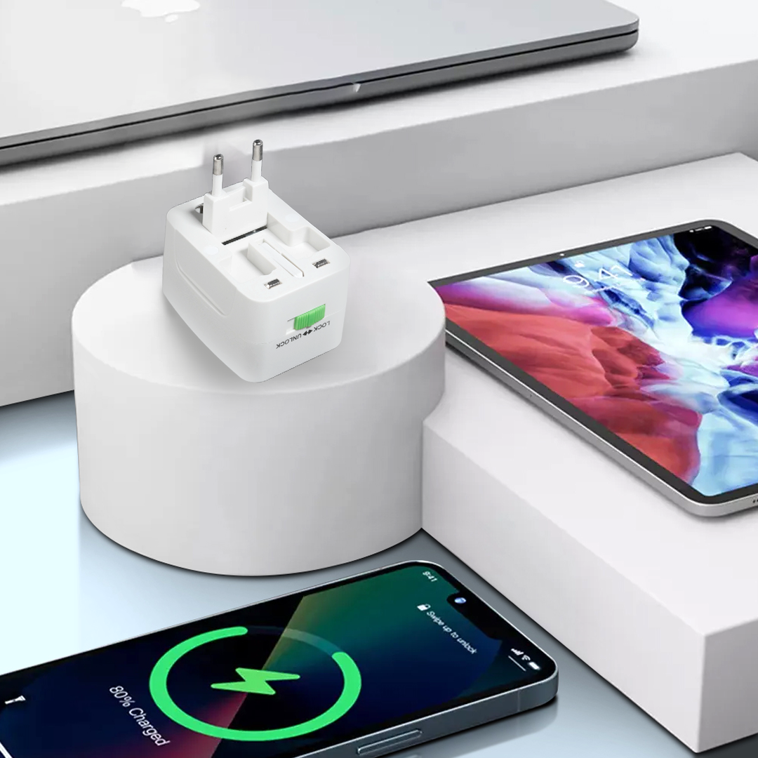 Gambar produk USBO Universal Travel Adaptor Colokan Charger Adapter 13A - 931L