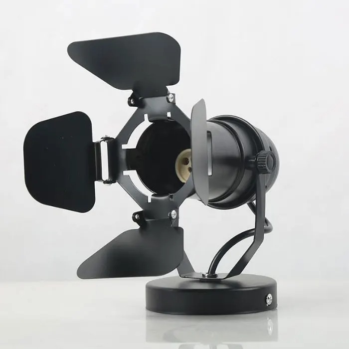 GYUKI Fitting Lampu Sorot Vintage Retro Spotlight Lightning E27 Small - PAR30 Gambar produk GYUKI Fitting Lampu Sorot Vintage Retro Spotlight Lightning E27 Small - PAR30