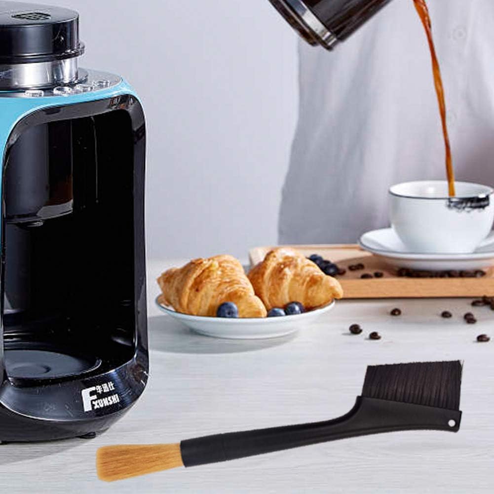 Gambar produk FEENM Sikat Pembersih Mesin Kopi Espresso Machine Cleaning Brush 2in1 - INU170