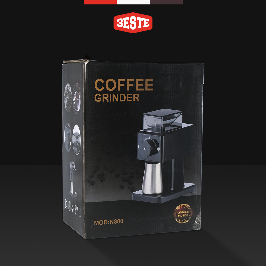 Gambar produk Trieste Alat Penggiling Biji Kopi Elektrik Coffee Bean Grinder 250g Plastic Cup - N800