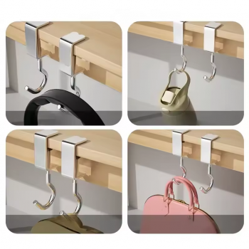 Gambar produk Trebalen Gantungan Meja Serbaguna Adjustable Backpack Hook Holder 1PCS - TB1