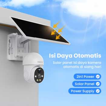 Gambar produk Xiaovv Kamera CCTV Tenaga Surya WiFi Outdoor PIR FHD 1080P 2MP IP65 - XVV-1120S-P6 Pro