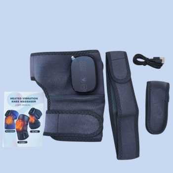 Gambar produk Moajaza Alat Pijat Pemanas Terapi Knee Pad 3 Mode Getaran 5000mAh - HC-008