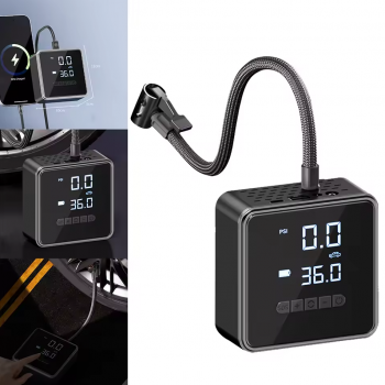 Gambar produk KESHI Pompa Angin Ban Mobil Elektrik Tire Inflator Air Pump Wired - KE1