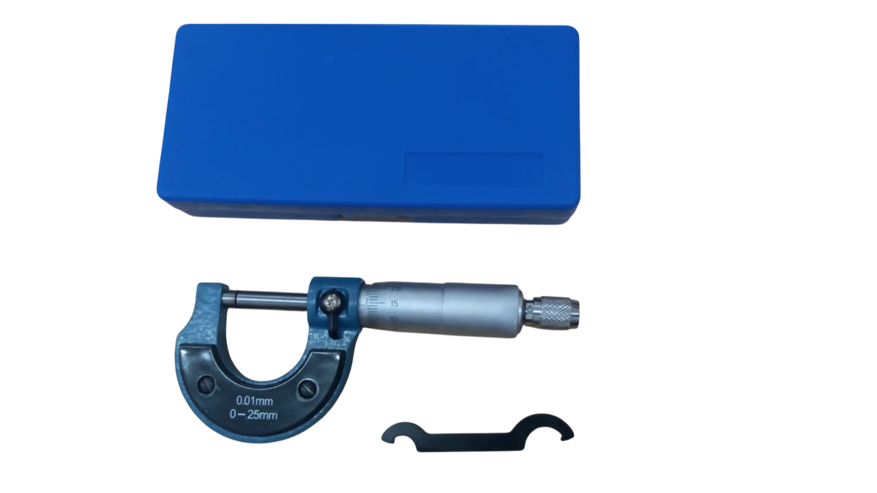 Mitutoyo Micrometer Premium Precision Machinist Tool 0-25mm 0.01mm - QST008 Gambar produk Mitutoyo Micrometer Premium Precision Machinist Tool 0-25mm 0.01mm - QST008