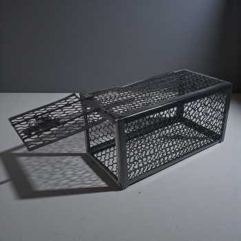 Gambar produk BAIT Jebakan Tikus Kandang Besi Automatic Mousetrap 23x11.5x11.5cm - B-23