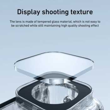 Gambar produk TELESIN Casing Anti Air Waterproof Case Anti Fog 60M DJI Osmo Action 6 - S4-WTP-12