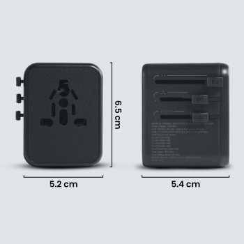 Gambar produk YuHome Universal Travel Adaptor Colokan Charger Adapter USB 2500W - 606