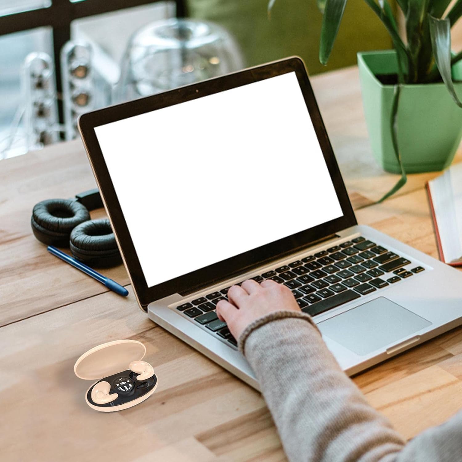 YZIYOU Earphone Bluetooth 5.3 TWS Earbuds HiFi Sound Waterproof - MD538 Gambar produk YZIYOU Earphone Bluetooth 5.3 TWS Earbuds HiFi Sound Waterproof - MD538