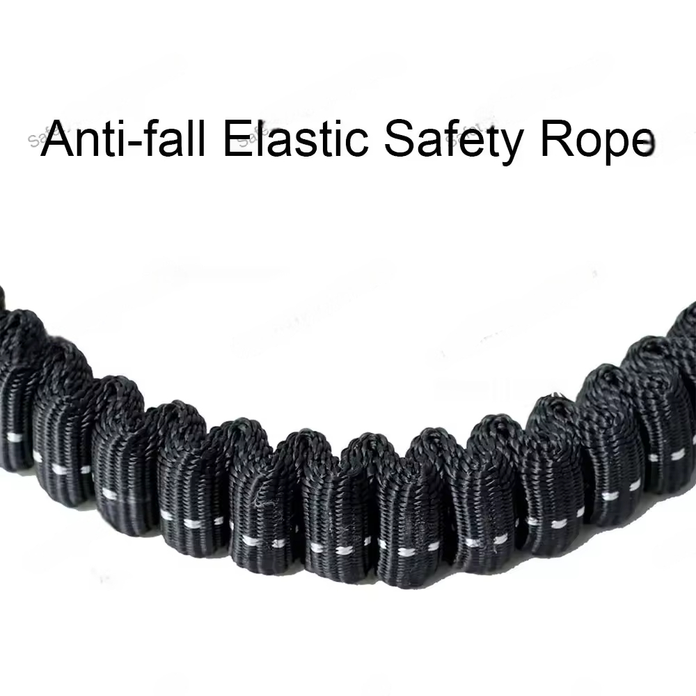 Gambar produk LUX Tali Safety Konstruksi 25KN Double Hook Anti Fall with Buffer Bag - KKN2