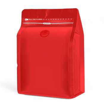 Gambar produk KOFE Kemasan Kopi Standing Pouch Ziplock Flat Bottom with Valve 10 PCS 1kg - KF-10