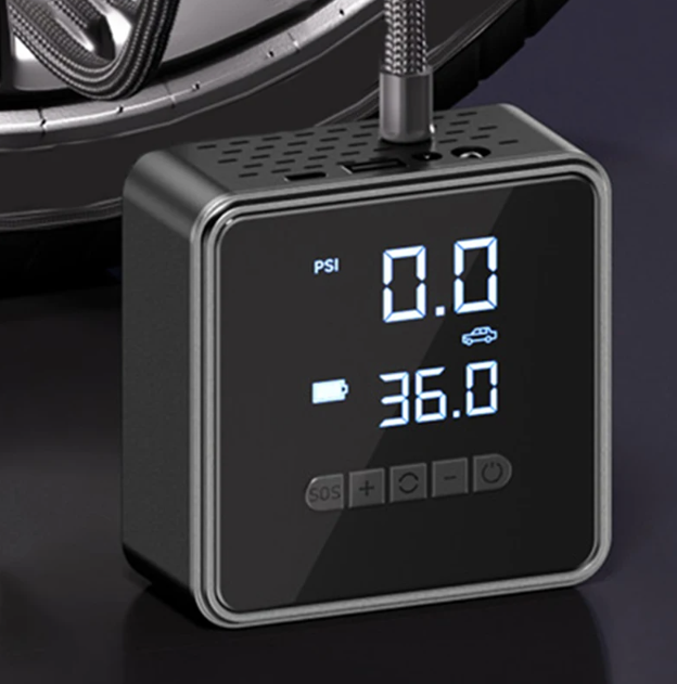 Gambar produk KESHI Pompa Angin Ban Mobil Elektrik Tire Inflator Air Pump Wired - KE1