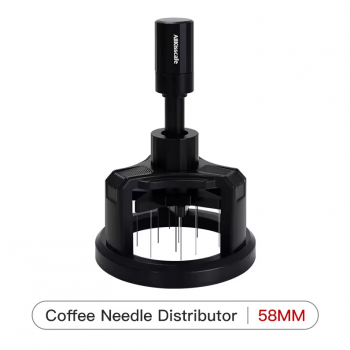 Gambar produk ALIKISSCAFE Stirrer Distribusi Kopi Espresso WDT Barista 10 Needle 58mm - AK-325