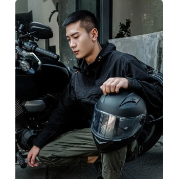 Gambar produk AXK Helm Full Face Motor Double Lens Anti Fog Motocycle Helmet - A557