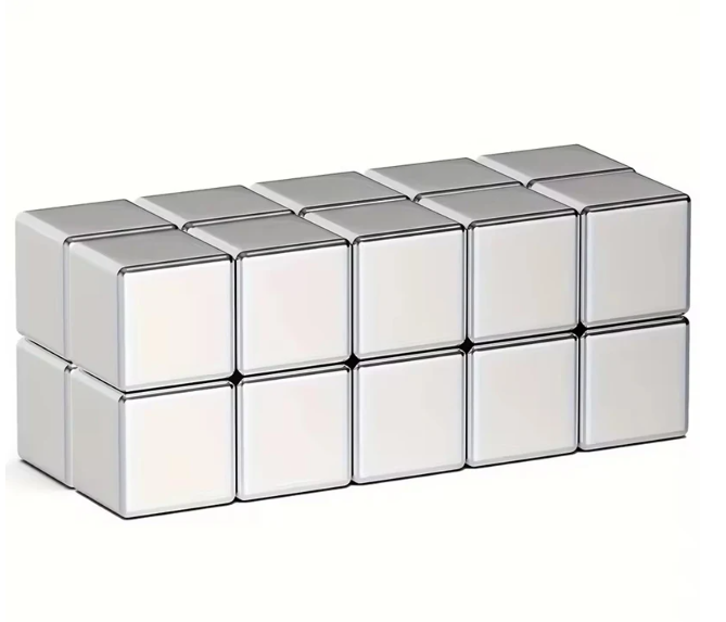 Gambar produk KEMONI Magnet Neodymium Kubus Square Strong Magnet Cube 8x8x8mm 20PCS - N25