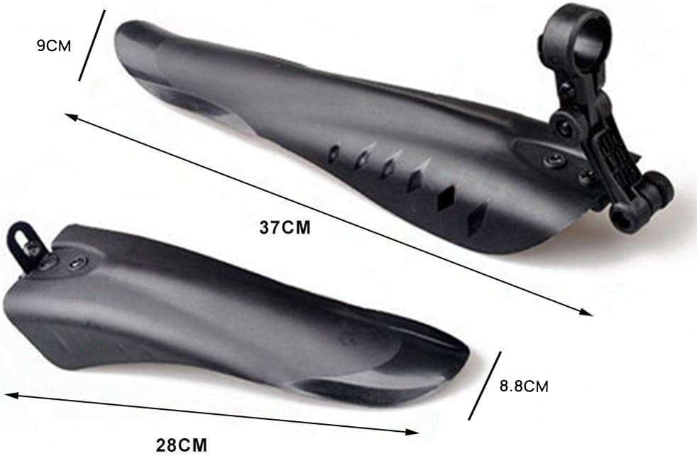 Gambar produk BEGISA Spakbor Sepeda Depan Belakang Fender Mudguard MTB Plastic - BG65