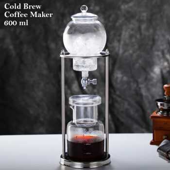 Gambar produk EAKOERS Cold Brew Coffee Maker Classic Ice Dripper Coffee Pot 600ml - AO865