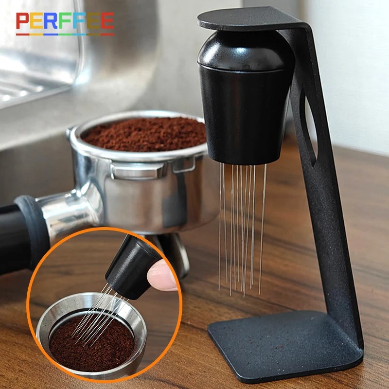 PERFFEE Jarum Kopi Espresso 12 Needle Tool Magnetic Base 0.25mm - HM12 Gambar produk PERFFEE Jarum Kopi Espresso 12 Needle Tool Magnetic Base 0.25mm - HM12