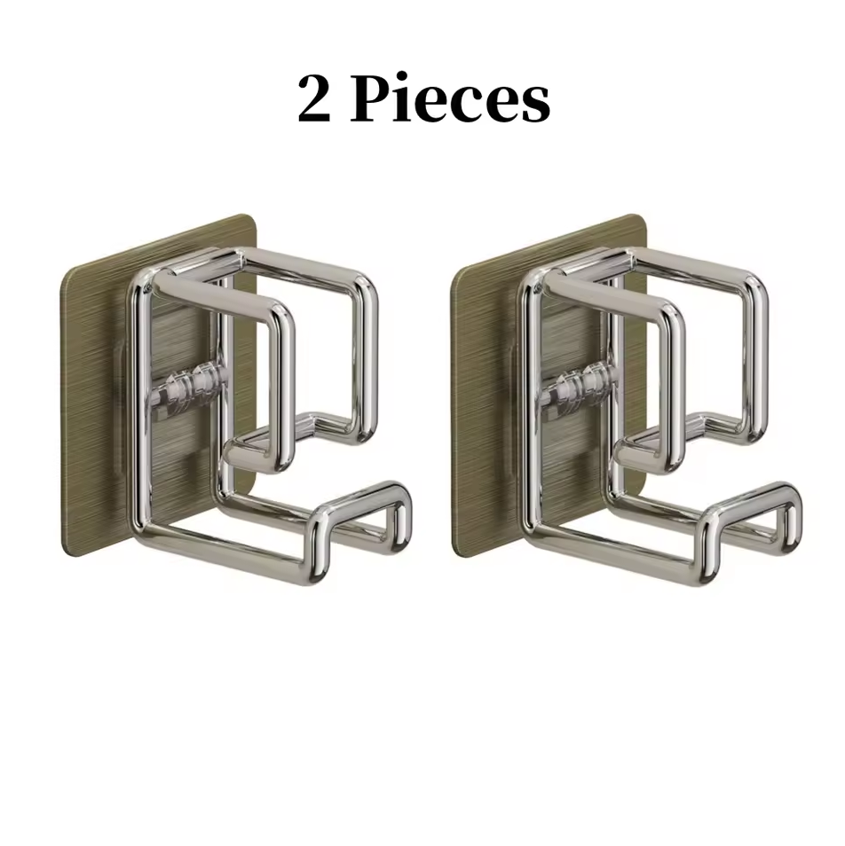 WISPOD Gantungan Dinding Washbasin Hook Kitchen Bathroom Rack 2PCS - WP2 Gambar produk WISPOD Gantungan Dinding Washbasin Hook Kitchen Bathroom Rack 2PCS - WP2