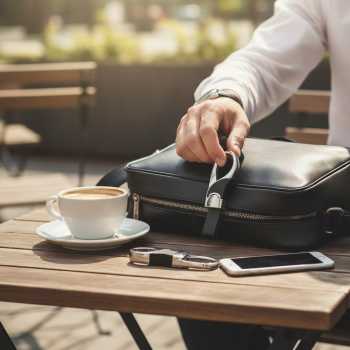 Gambar produk Januel Gantungan Kunci Mobil Alloy Leather Car Keychain - Jn16