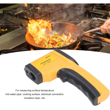 Gambar produk KOLA Termometer Industrial Digital Thermogun Infrared Laser LCD - TS600