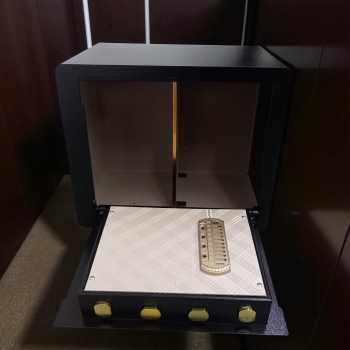 Gambar produk DEY1 Kotak Brankas Dokumen Safe Deposit Box Password 44.5x30x37.5cm - DA01