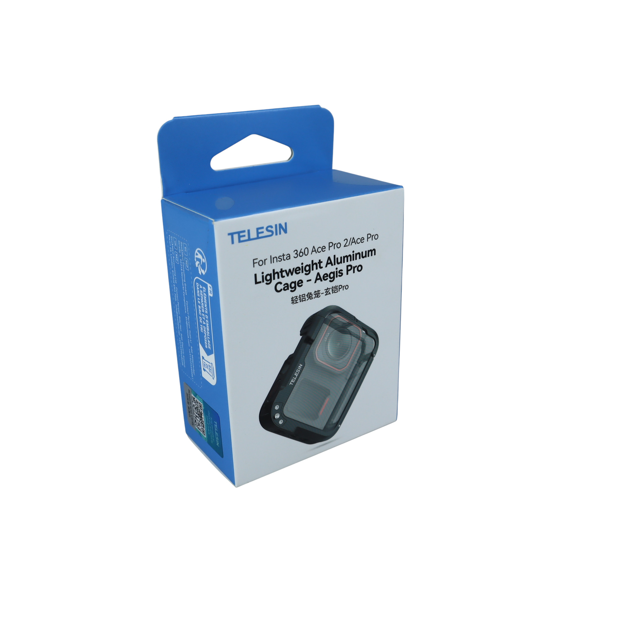 TELESIN Case Metal Cage Kamera Aksi for Insta360 Ace Pro/Ace Pro 2 - S6-FMS-32-TIS Gambar produk TELESIN Case Metal Cage Kamera Aksi for Insta360 Ace Pro/Ace Pro 2 - S6-FMS-32-TIS