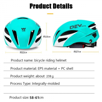 Gambar produk DEVIATE Helm Sepeda Bicycle Road Bike MTB Helmet EPS Foam 14 Air Vent - DV-008