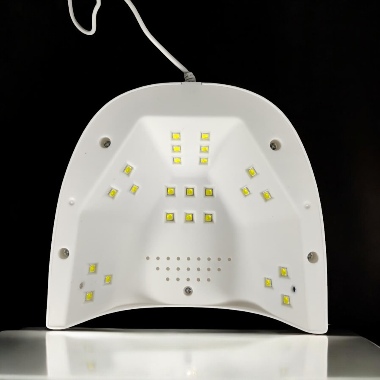 SUN Pengering Kutek UV Lamp Nail Dryer Sensor LCD Display 24 LED - S3 Gambar produk SUN Pengering Kutek UV Lamp Nail Dryer Sensor LCD Display 24 LED - S3