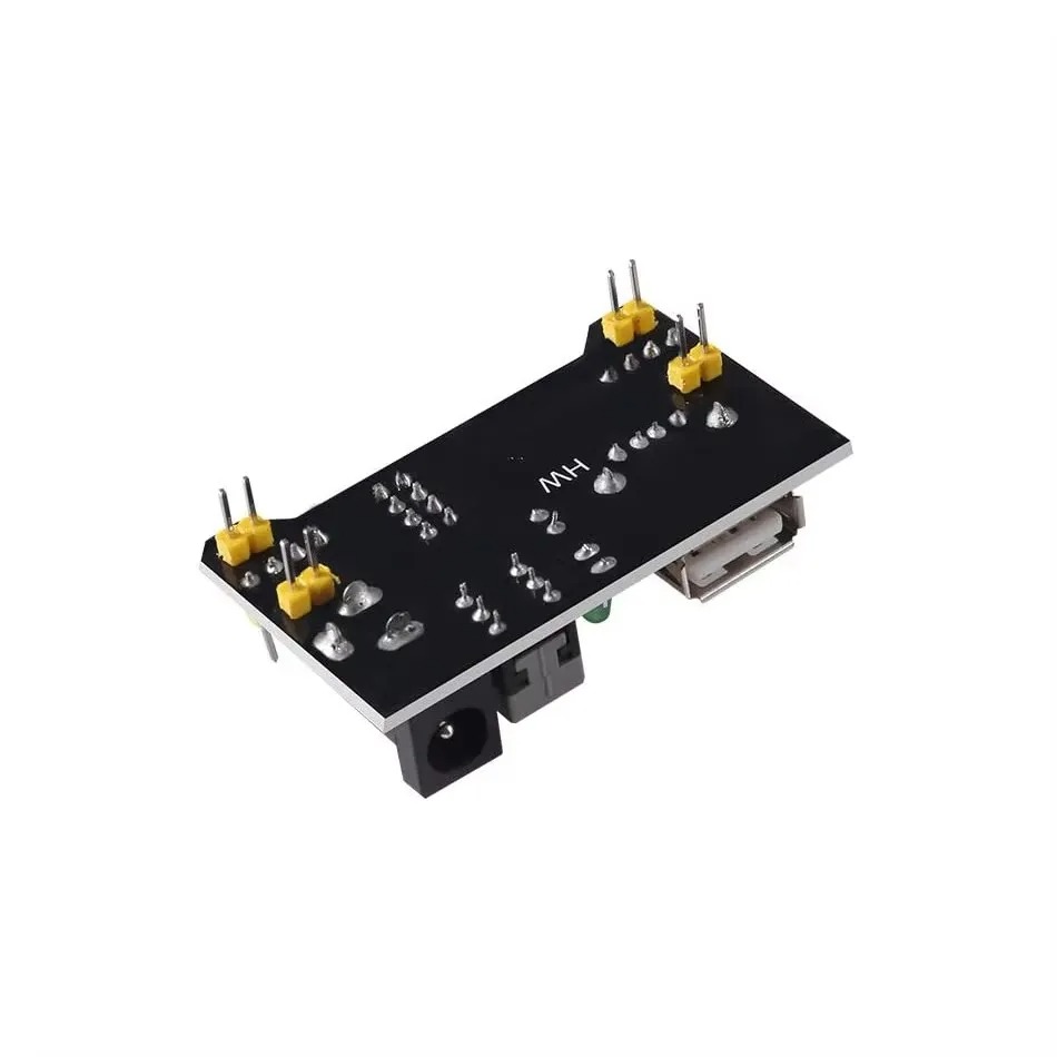 AOKIN Power Supply Module Breadboard Dual Channel 3.3/5V - MB102 Gambar produk AOKIN Power Supply Module Breadboard Dual Channel 3.3/5V - MB102