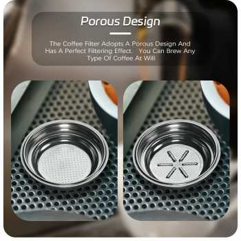 Gambar produk Dalinwell Filter Basket Portafilter Double Wall Pressurized 51mm 1 Cup - DWL-51P