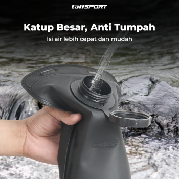 Gambar produk TaffSPORT Kantong Air Minum Water Bladder Hydration Pack BPA Free 3L - Y8