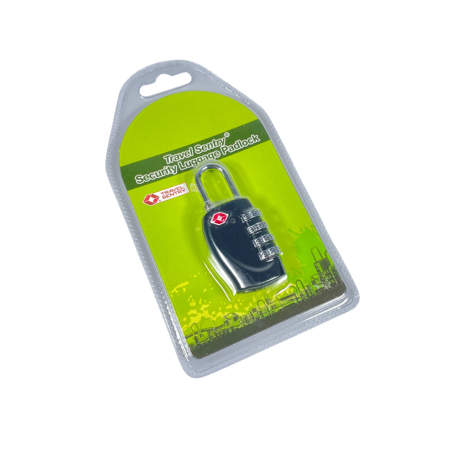 Gambar produk CJSJ Gembok Koper Angka 4 Digit Password TSA Lock Travel Sentry - TSA-330
