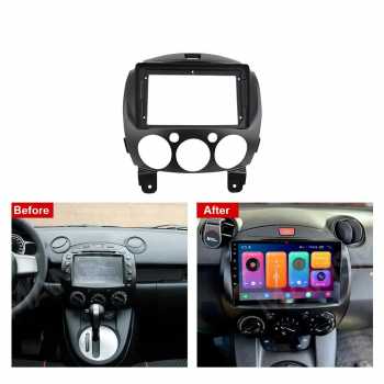 Gambar produk HAOCHEN Frame Head Unit ABS 9 Inch Car Player Mazda 2 2007-2017 - HC-17