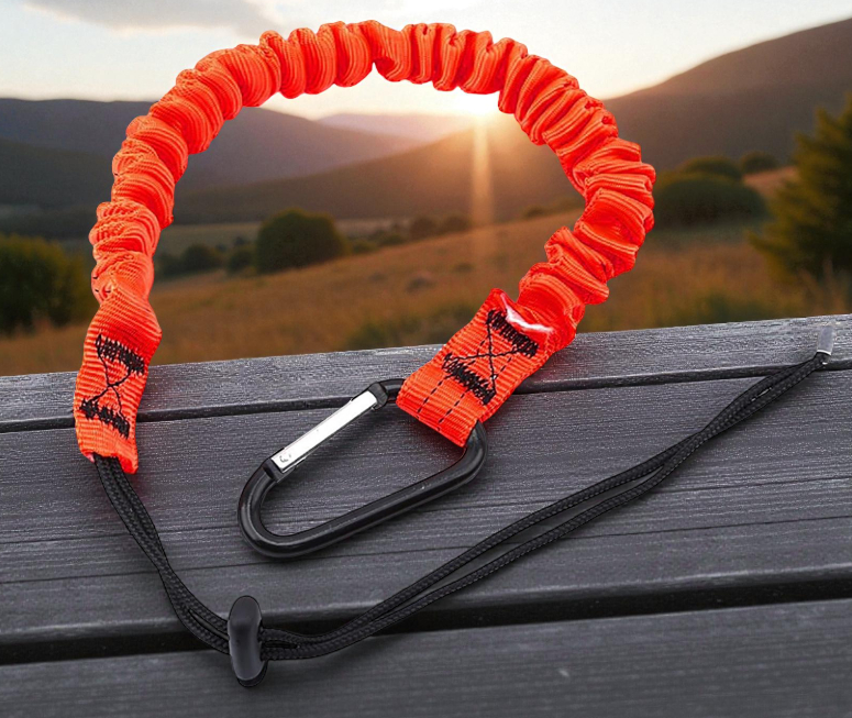 WOMA Tali Pengaman Anti Jatuh Safety Rope Telescopic Carabiner Hook - WM01 Gambar produk WOMA Tali Pengaman Anti Jatuh Safety Rope Telescopic Carabiner Hook - WM01