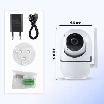 Gambar produk ZOSI CCTV WiFi IP Kamera Two Way Audio IR Motion Sensor 1080p - C289