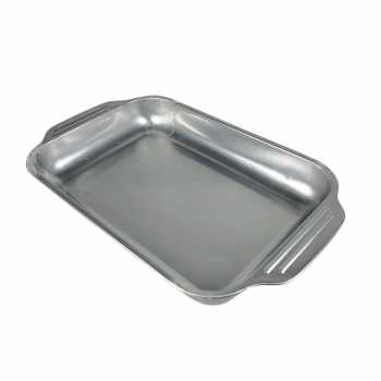 Gambar produk NLSLASI Loyang Nampan Tray Bakeware Grill Pan Magnetic Stainless 410 40x24.5x4.5cm - NL31