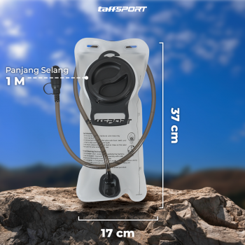 Gambar produk TaffSPORT Kantong Air Minum Water Bladder Hydration Pack Food Grade 2L - TF200