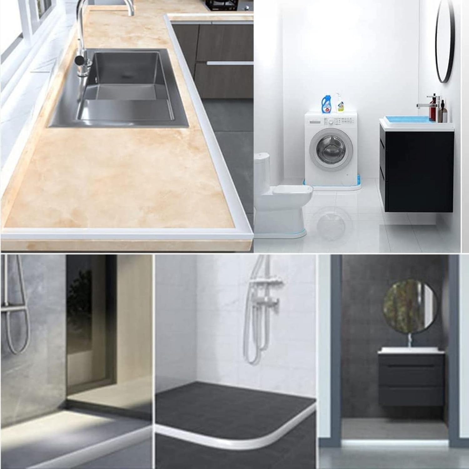 Gambar produk GENE Water Stopper Bathroom Wastafel Karet Penahan Air 4x3cm - LK3CM