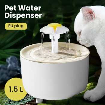 XIAOHUA Pet Water Dispenser Fountain Tempat Minum Kucing Anjing 1.5L - X-15