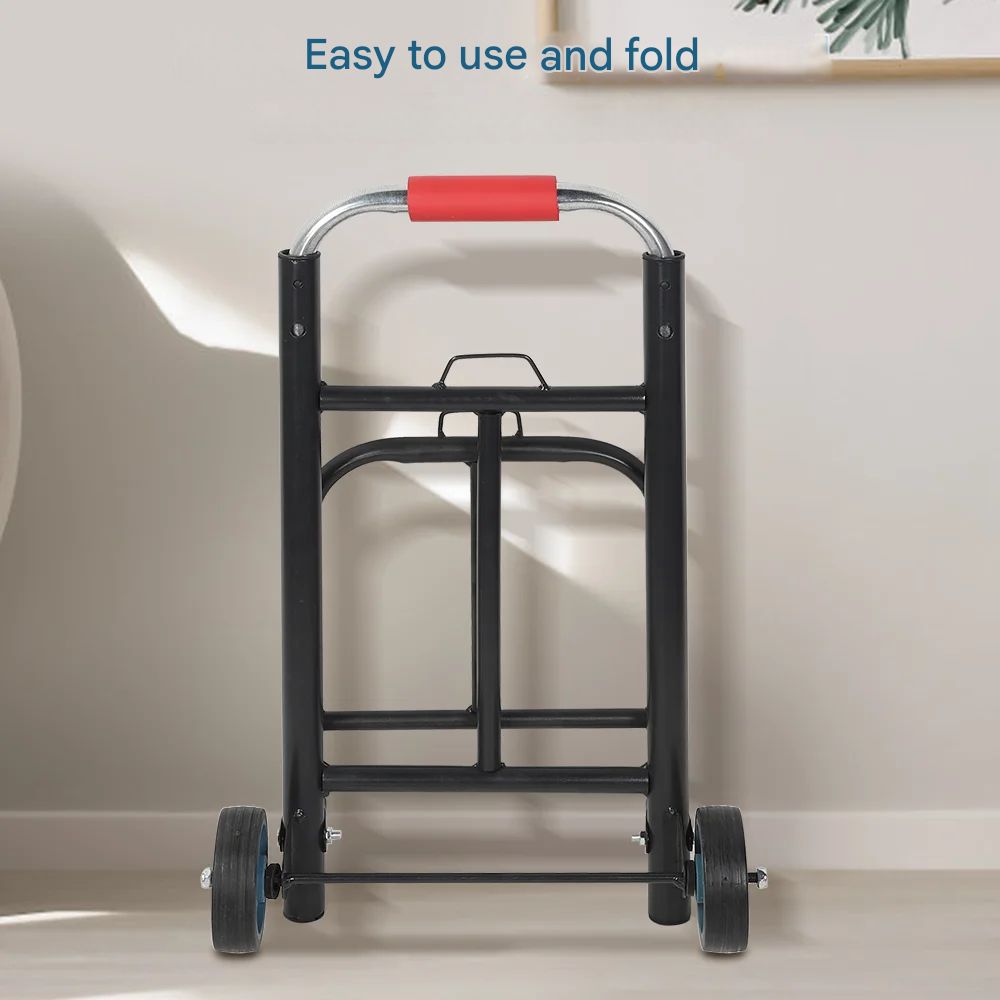 HAOTOOLS Troli Barang Lipat Foldable Trolley Cart Telescopic PU Wheels - HT-20 Gambar produk HAOTOOLS Troli Barang Lipat Foldable Trolley Cart Telescopic PU Wheels - HT-20