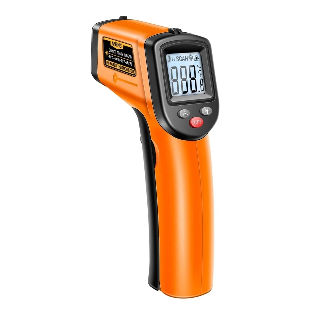 Gambar produk Daconovo Termometer Industrial Digital Thermogun Infrared Backlit LCD - CX6001