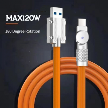 USLION Kabel Charger USB Type C Rotatable 2A 1M - USN1M