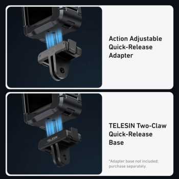 Gambar produk TELESIN Case Pelindung Kamera Aksi DJI Osmo Action 6 Protective Frame - S6-FMS-35-TDJ