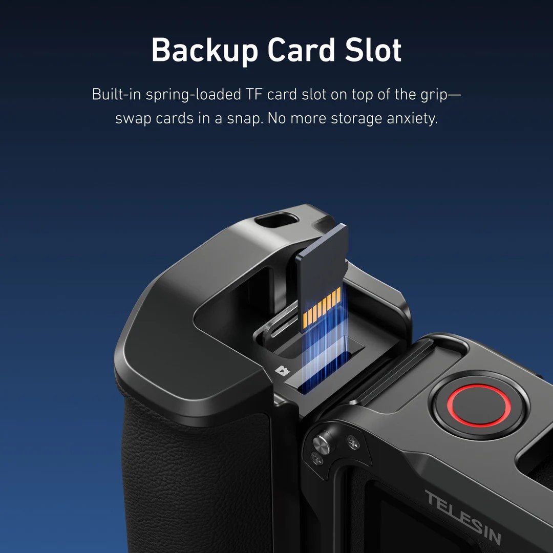 TELESIN StreetGrip Kit Protective Metal Cage Insta360 Ace Pro / Pro 2 - S6-FMS-31-TIS Gambar produk TELESIN StreetGrip Kit Protective Metal Cage Insta360 Ace Pro / Pro 2 - S6-FMS-31-TIS