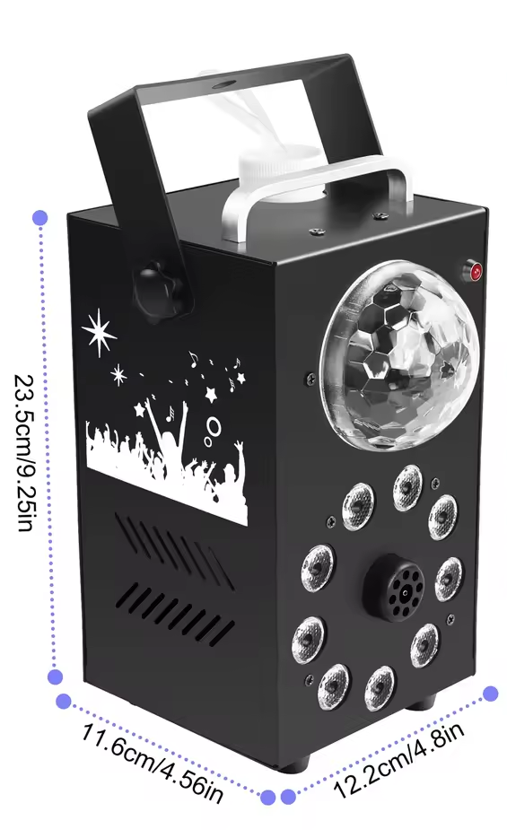 Gambar produk UKING Mesin Asap Smoke Machine Light Stage Wireless Remote 700W - UK1
