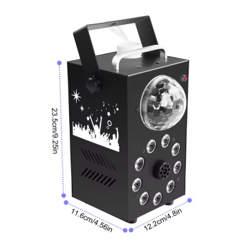 Gambar produk UKING Mesin Asap Smoke Machine Light Stage Wireless Remote 700W - UK1